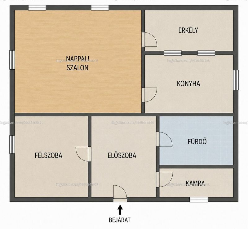 Ingatlan kép