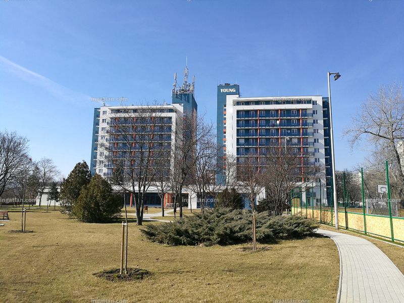 outside of the building