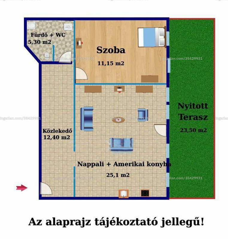 Ingatlan kép