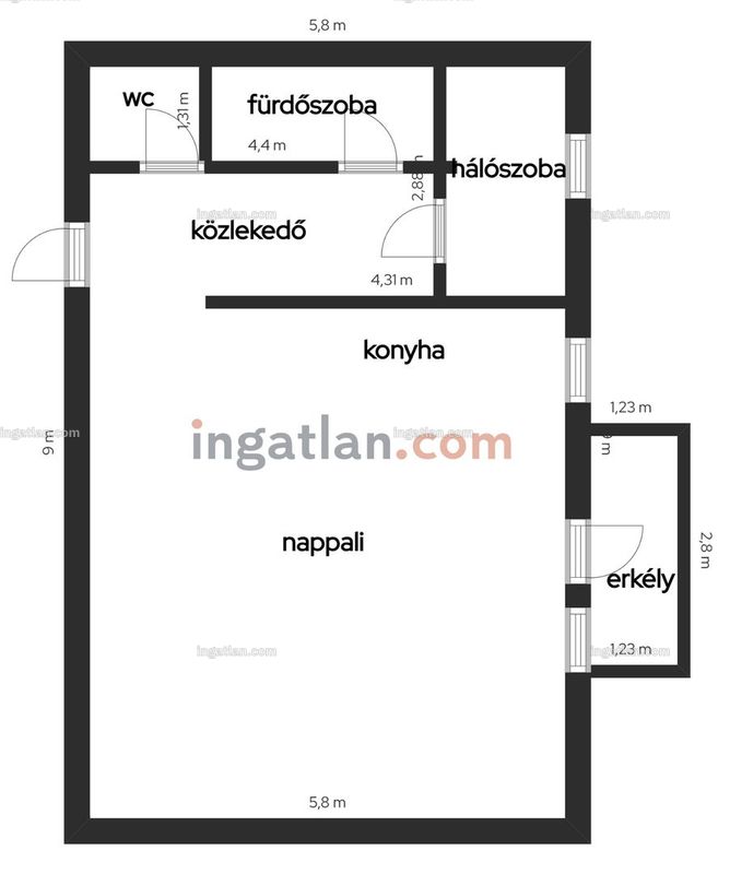 Ingatlan kép