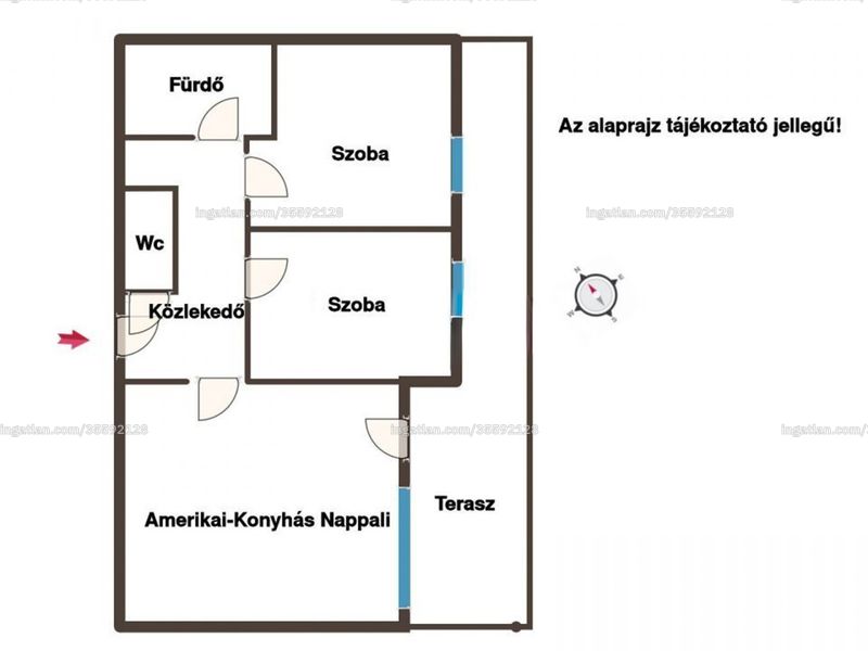Ingatlan kép