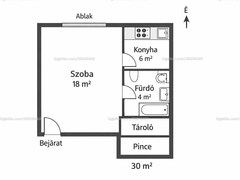 Ingatlan kép