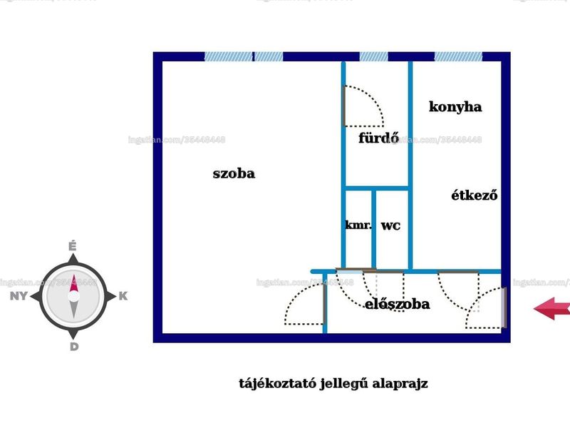 Ingatlan kép