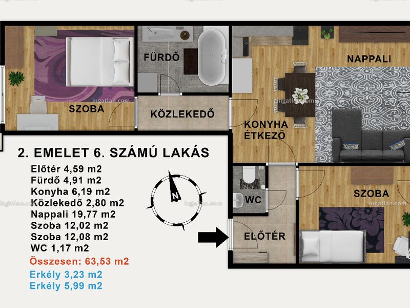 Ingatlan kép