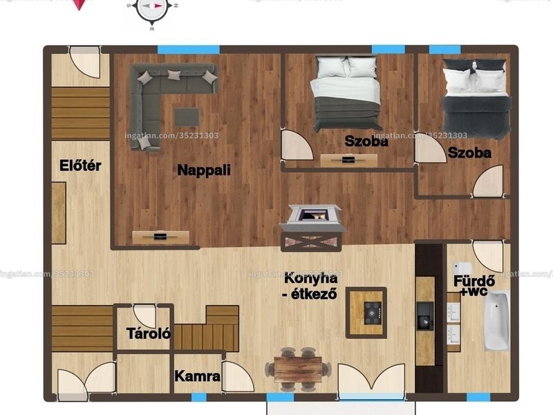 Ingatlan kép