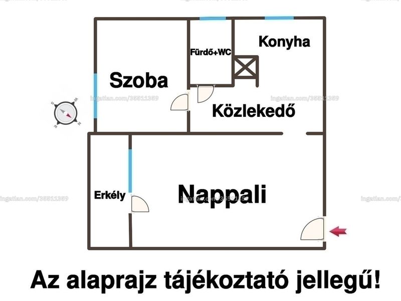 Ingatlan kép