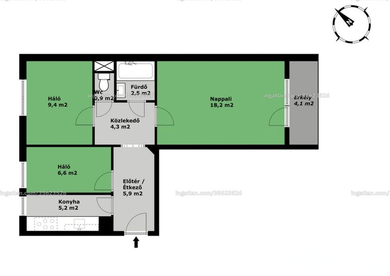 Kép az ingatlanról