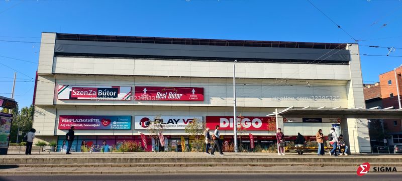 outside of the building