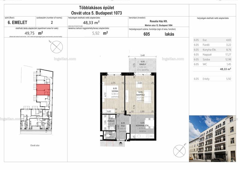 Picture of the real estate