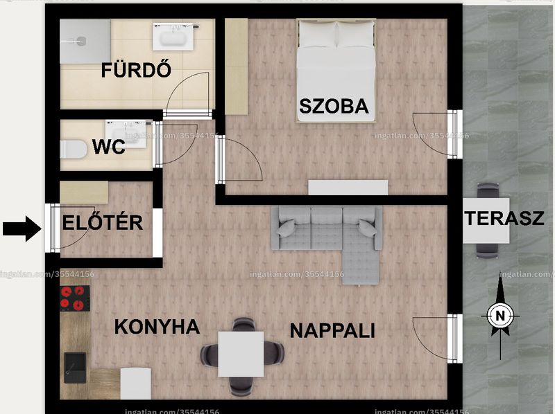 Picture of the real estate