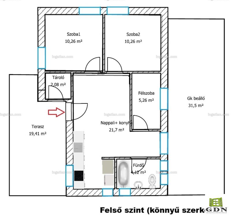 Kép az ingatlanról