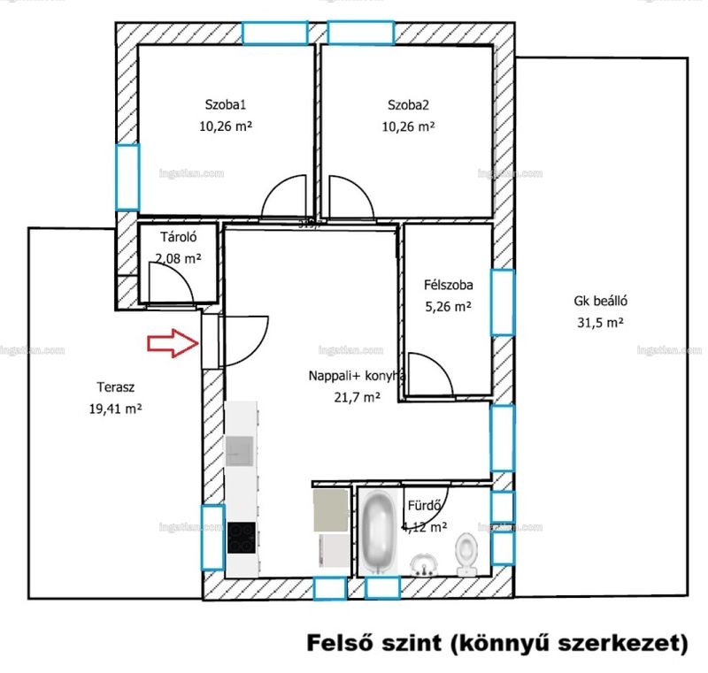 Kép az ingatlanról