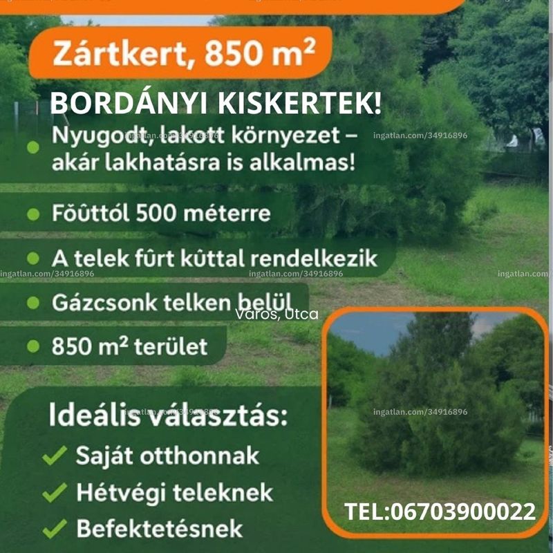 Hirdetés fotója