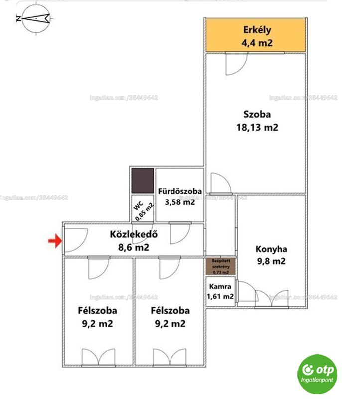 Kép az ingatlanról