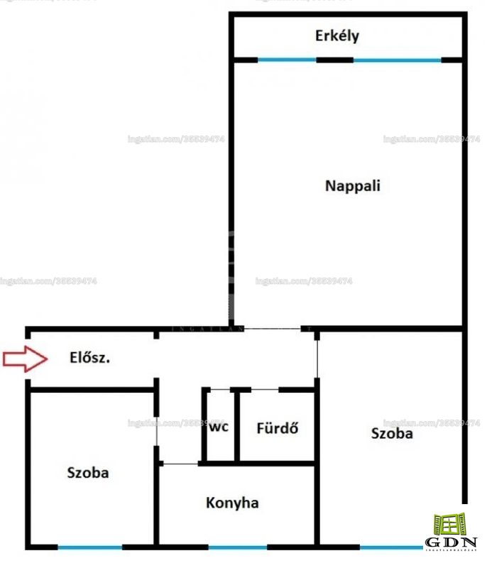 Picture of the real estate