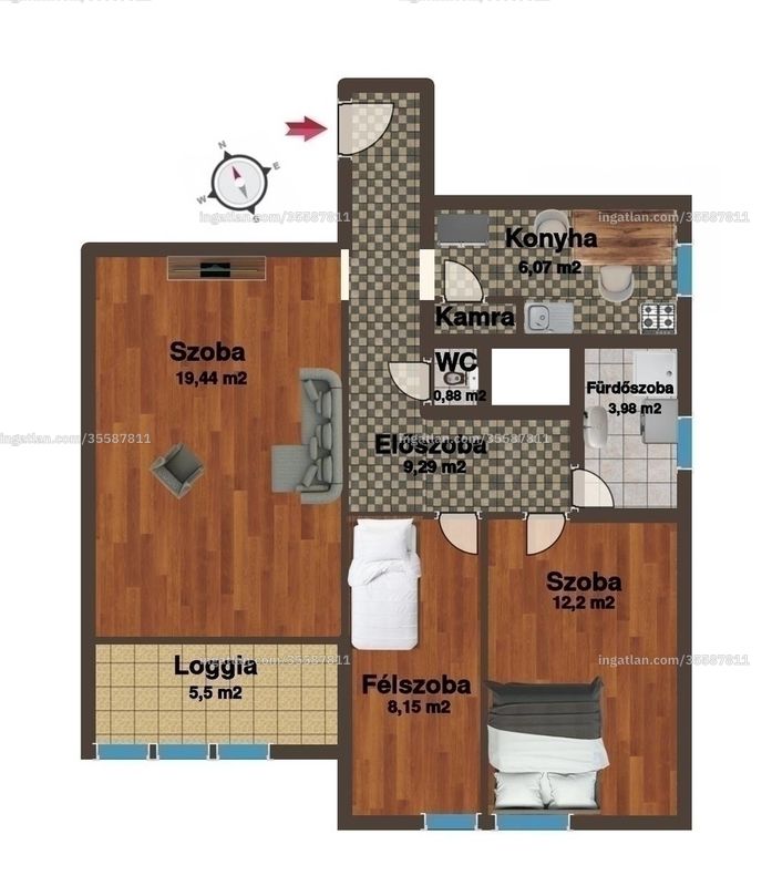 Foto auflisten