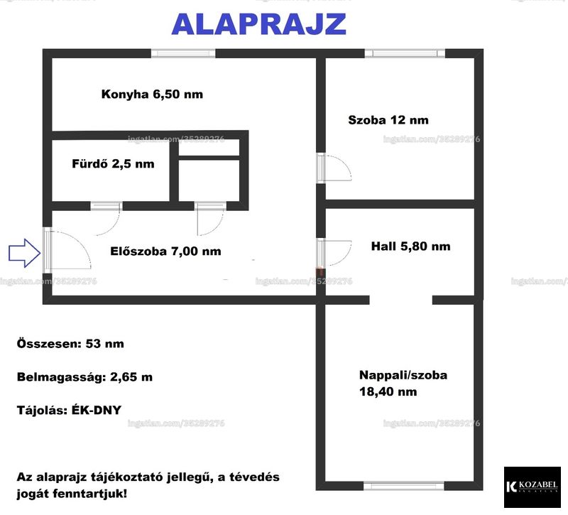 Kép az ingatlanról
